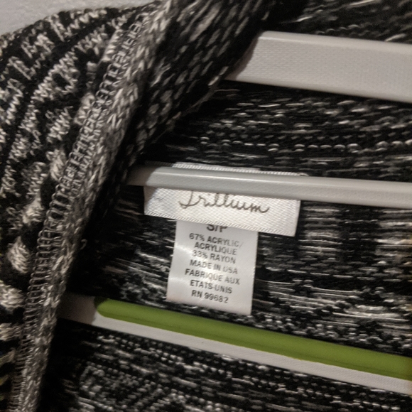 Aztec Pattern Cardigan Sweater - Picture 7 of 7